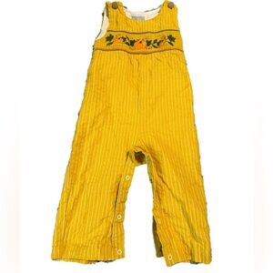 Lil cactus 2t faux smocked pumpkin longall boys